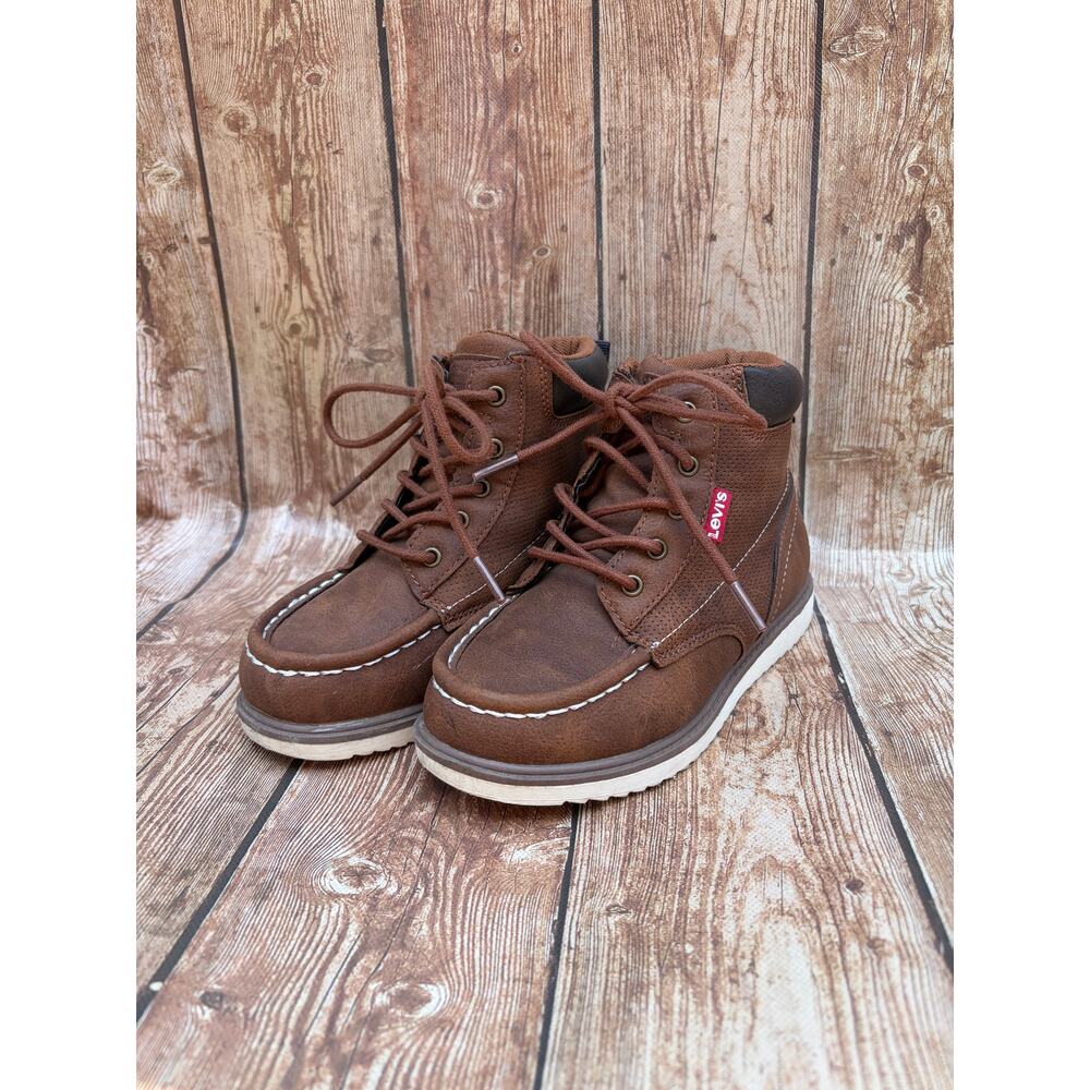 LEVI'S BOYS ANKLE BROW BOOTIE SIZE 12